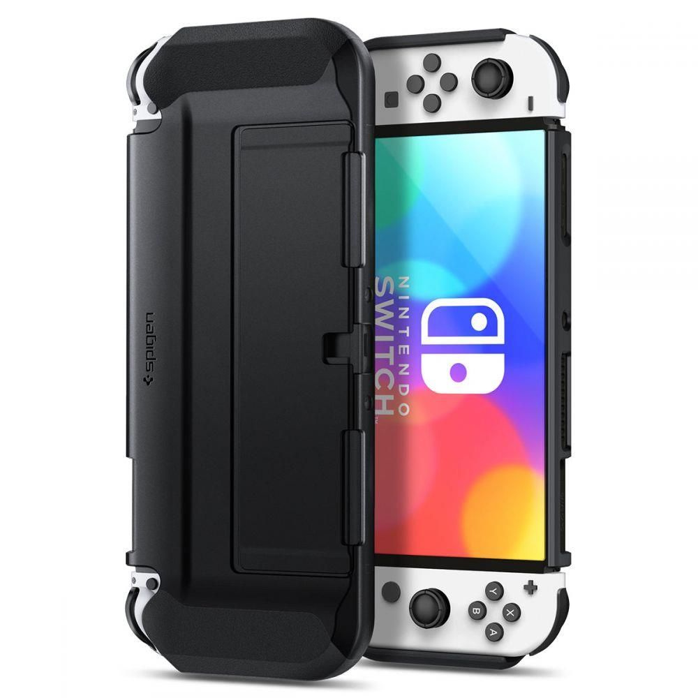 Чехол Spigen на Nintendo Switch OLED (ACS04239) Thin Fit / Спиген Чехол для Нинтендо Свитч Олед Противоударный, #1