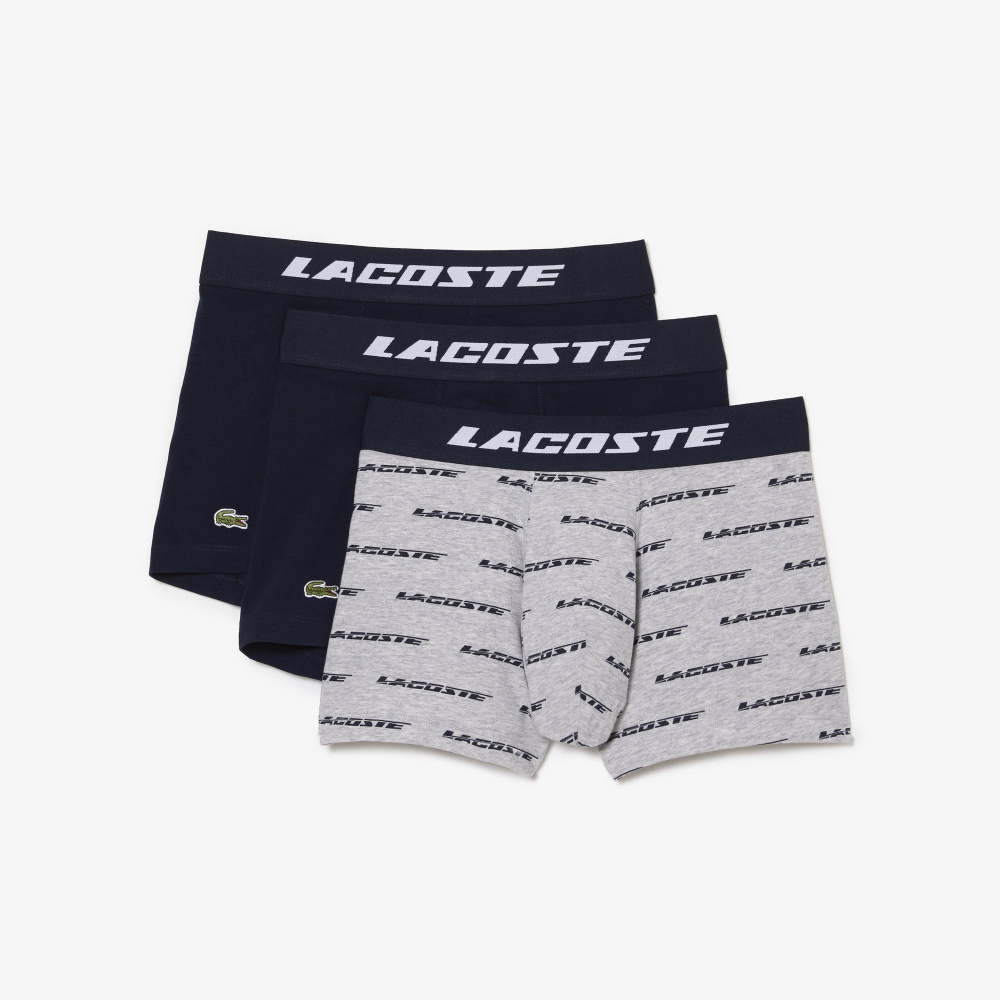 Комплект трусов боксеры Lacoste, 3 шт #1