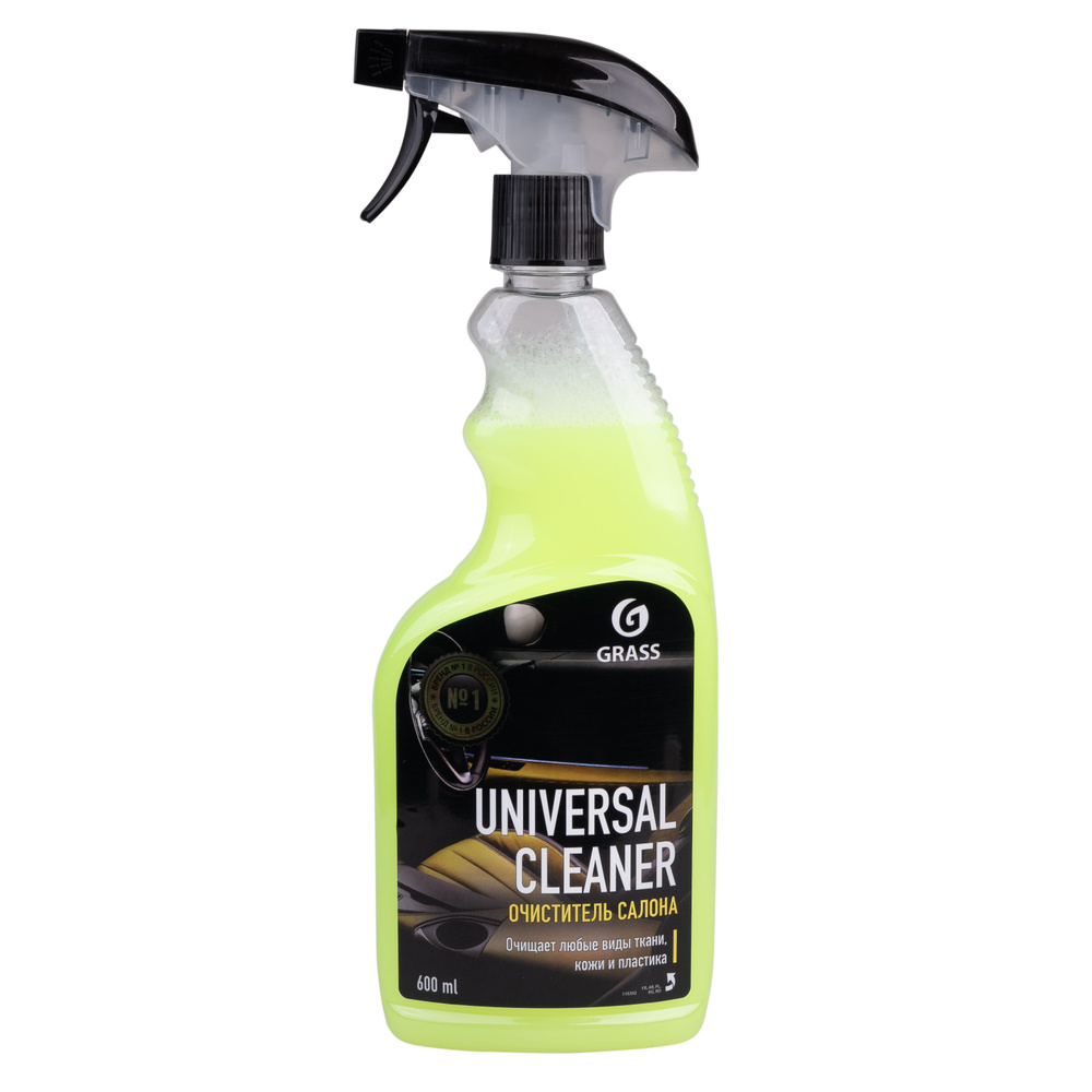 Очиститель салона кожи, пластик с кондиционером GRASS Universal Cleaner 600мл триггер  #1