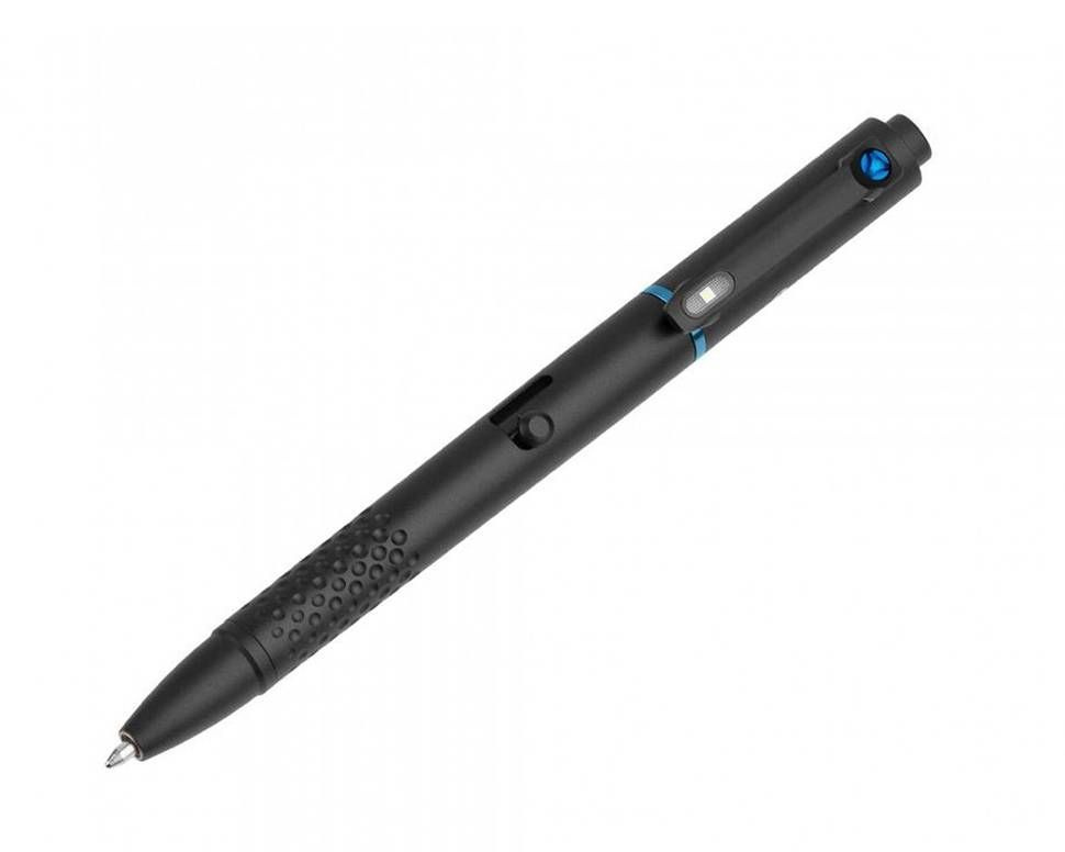 Тактическая ручка фонарь Olight Olight Open Glow Black, Li-po 110 mAh, диод 3737 Cool White LED, 14 метров, #1
