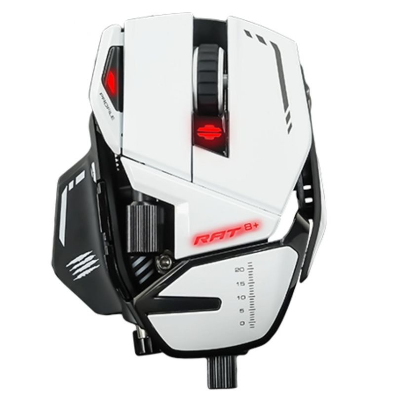 Мышь Mad Catz R.A.T. 8+ белая #1