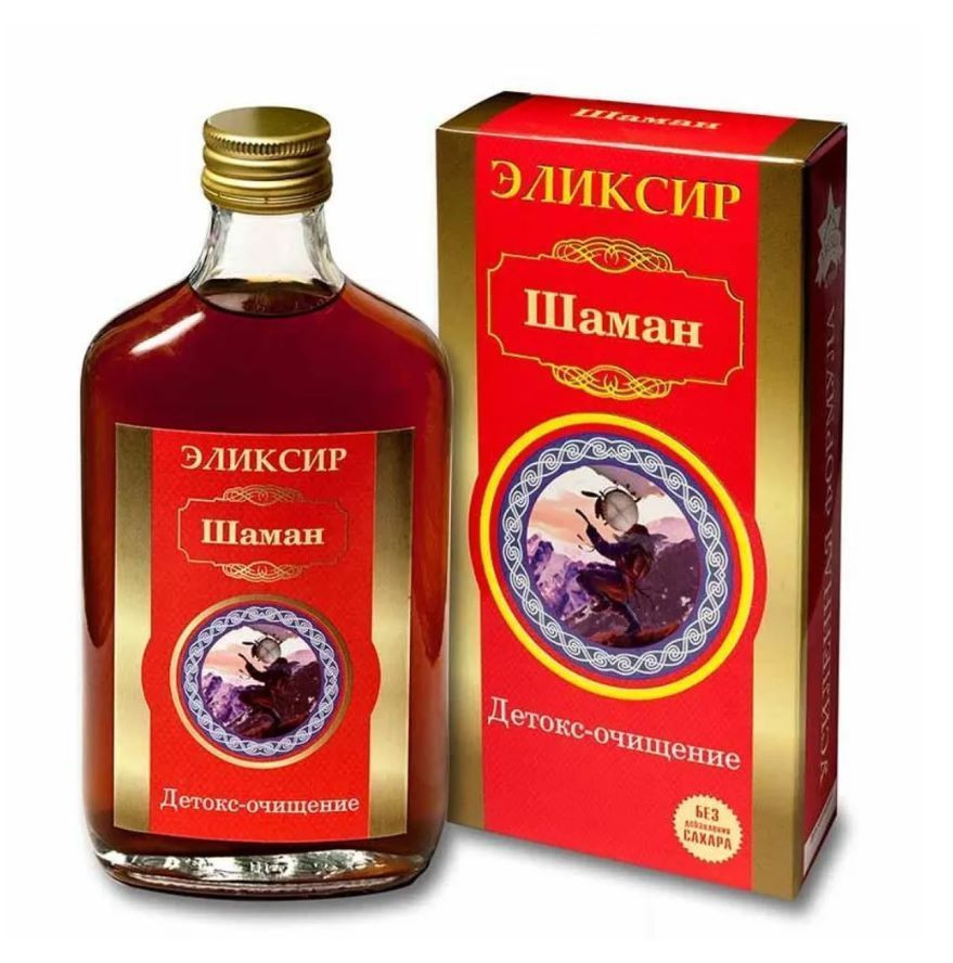 Пищевая добавка Эликсир Шаман Детокс-очищение 250 мл Алтайбиопроект, серия Звезда Алтая, Растительный #1