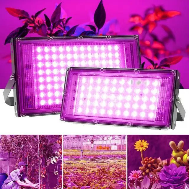 Фитолампа для растений и рассады полного спектра, светодиодная, Led Grow Light 100 вт  #1