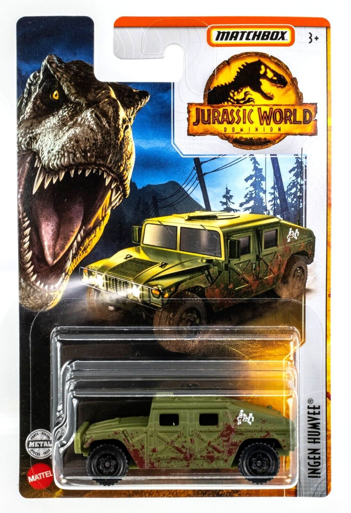 Машинка Matchbox Jurassic World Ingen Humvee HBH13 #1