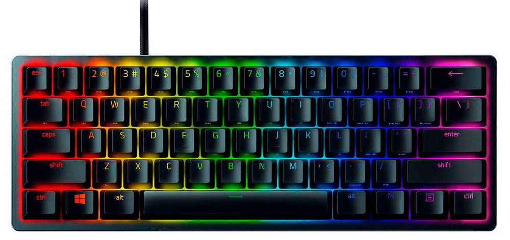 Клавиатура игровая Razer Huntsman Mini Clicky, черный #1