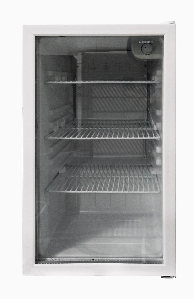 Шкаф холодильный со стеклом COOLEQ TBC-85 белый #1