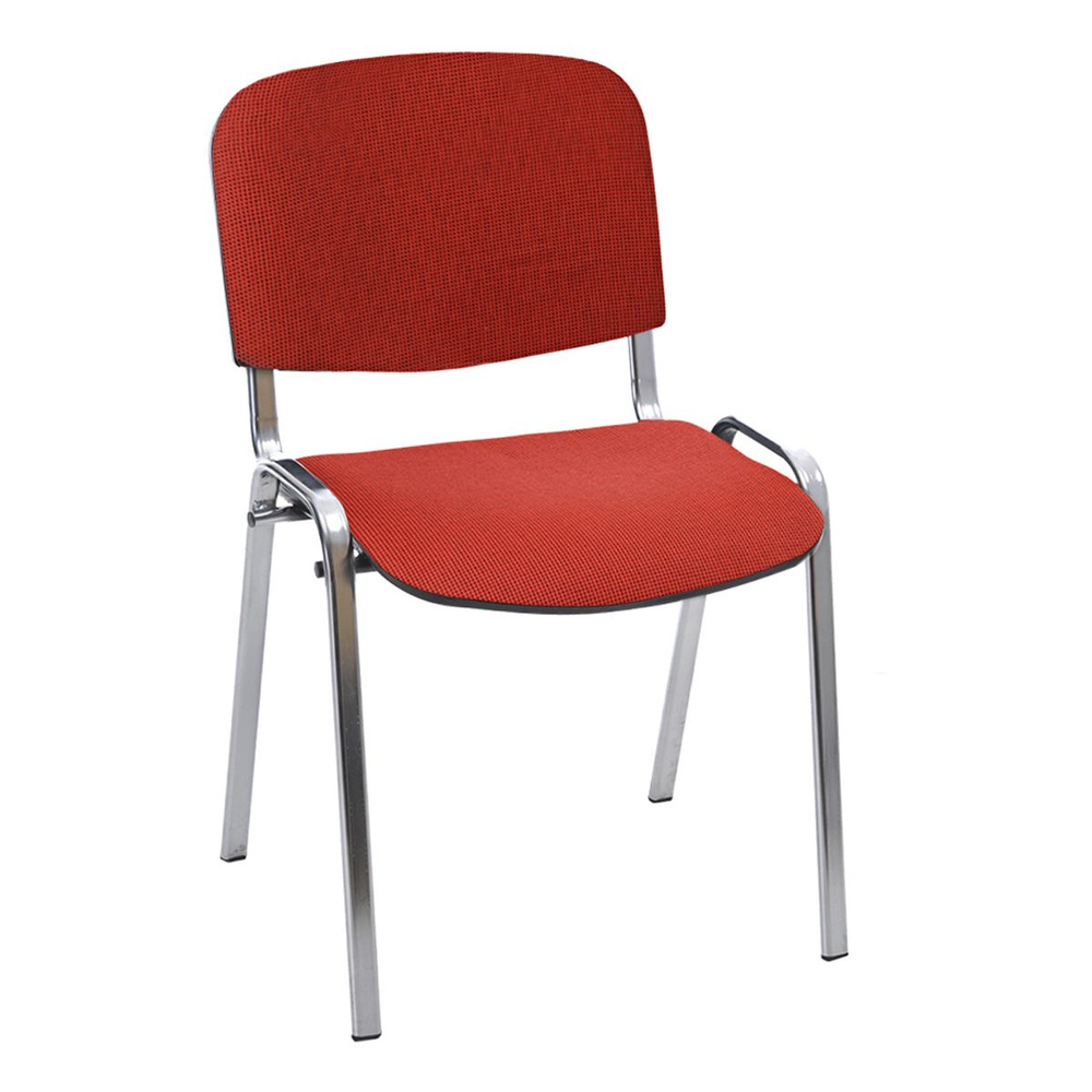 Helmi Офисный стул, Металл, Ткань, красный #1