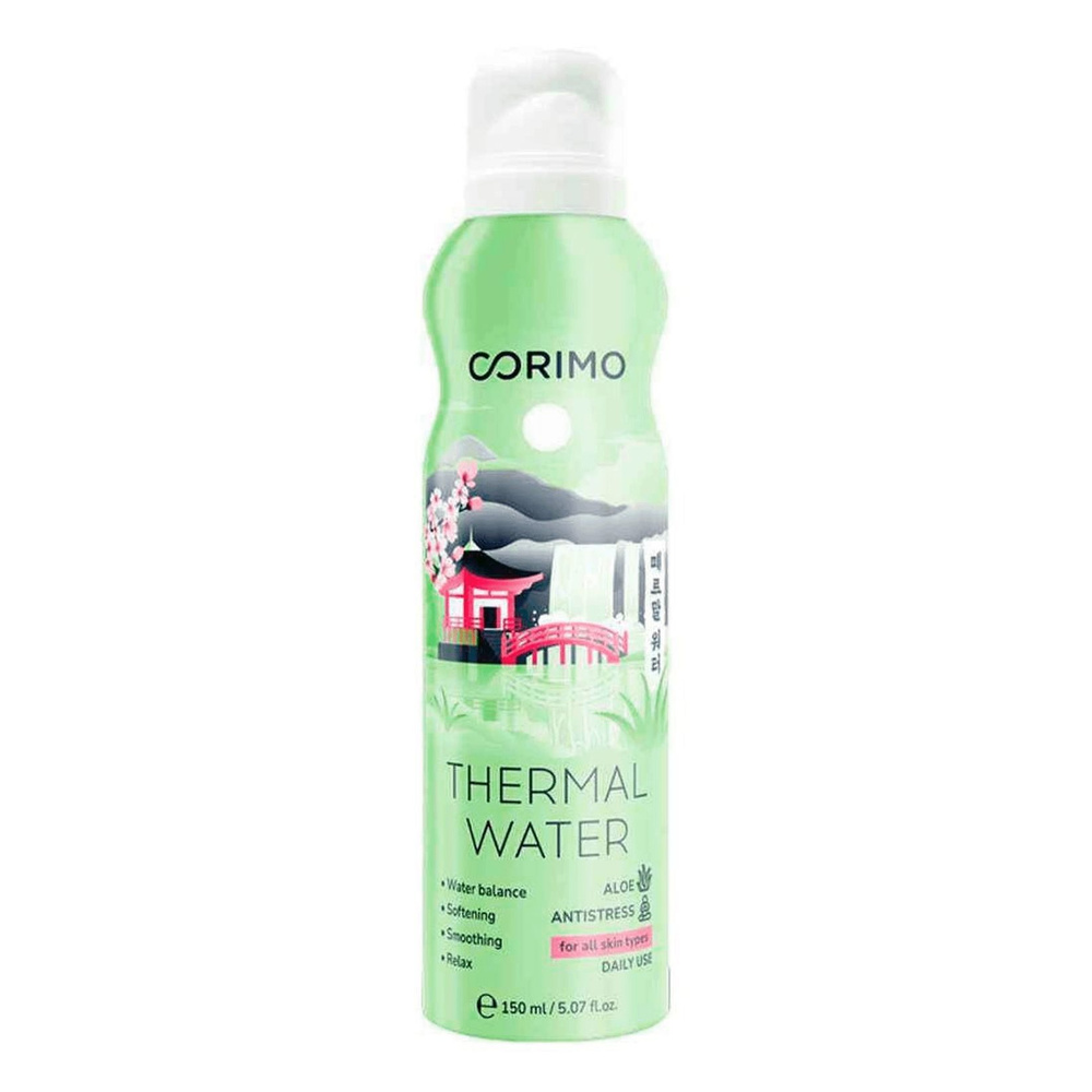 Corimo Термальная вода для лица с алоэ, 150 мл #1