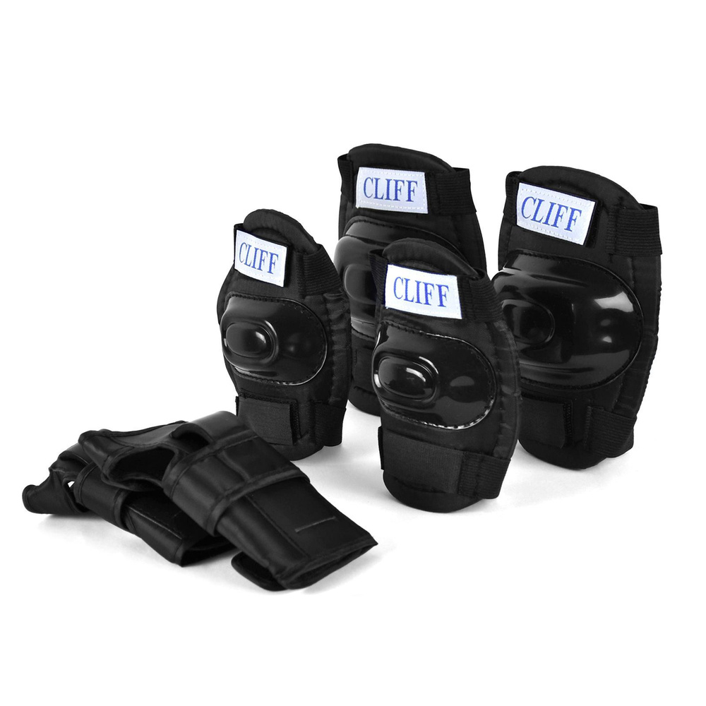 Комплект защиты для катания на роликах YD-024, черный, р.L #1