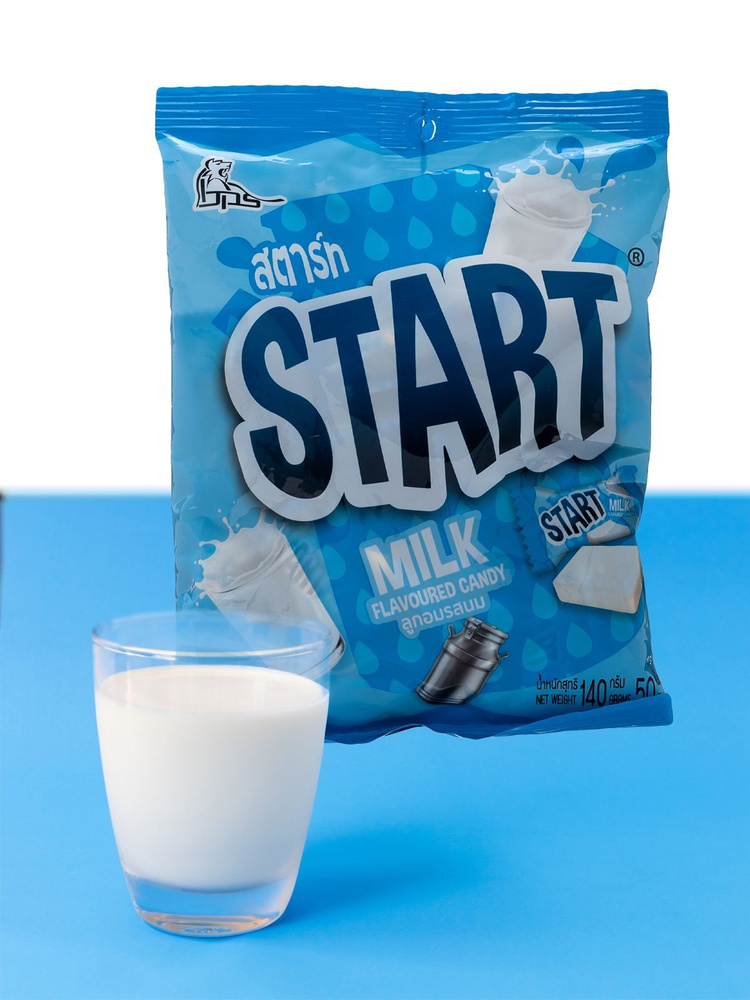 Конфета Boonprasert "Start" Milk с молочным вкусом, 140 гр. #1