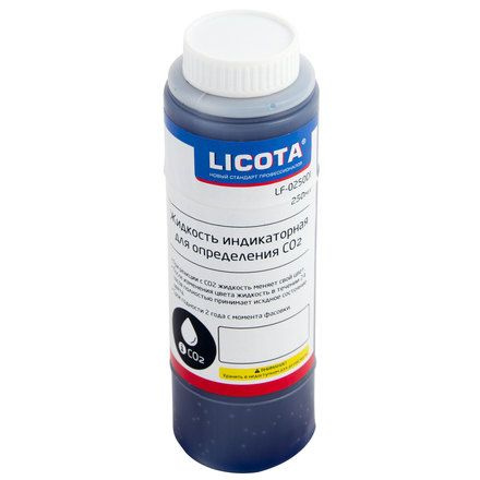 Licota LF-0250DI Жидкость индикаторная для определения CO2 250 мл  #1