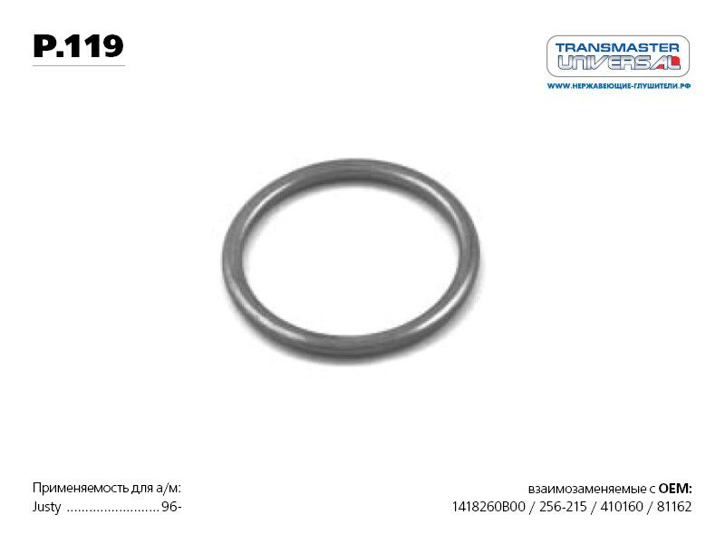 Кольцо уплотнительное Transmaster universal P.119 #1