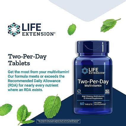 Life Extension Two Per Day/ Мультивитамины таблетки 60 таб #1