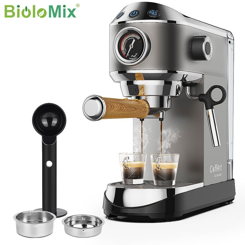 BioloMix Профессиональная кофемашина CM7008, серый #1