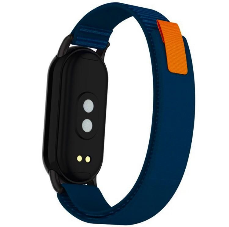 Ремешок для Xiaomi Mi Band 8/9 нейлоновый (темно-синий) #1