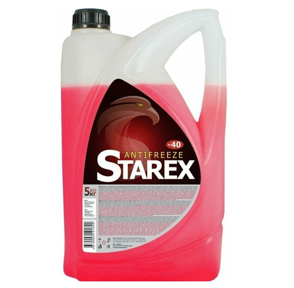 Антифриз Starex RED 5кг красный #1