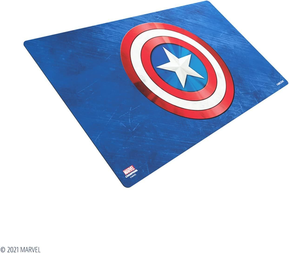 Плеймат Gamegenic - Marvel Champions Game Mat - Captain America #1