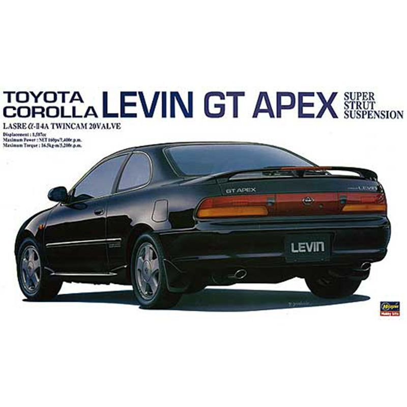 Сборная модель Машинка Hasegawa-20254 1/24 scale Toyota Corolla Levin GT car model kit  #1