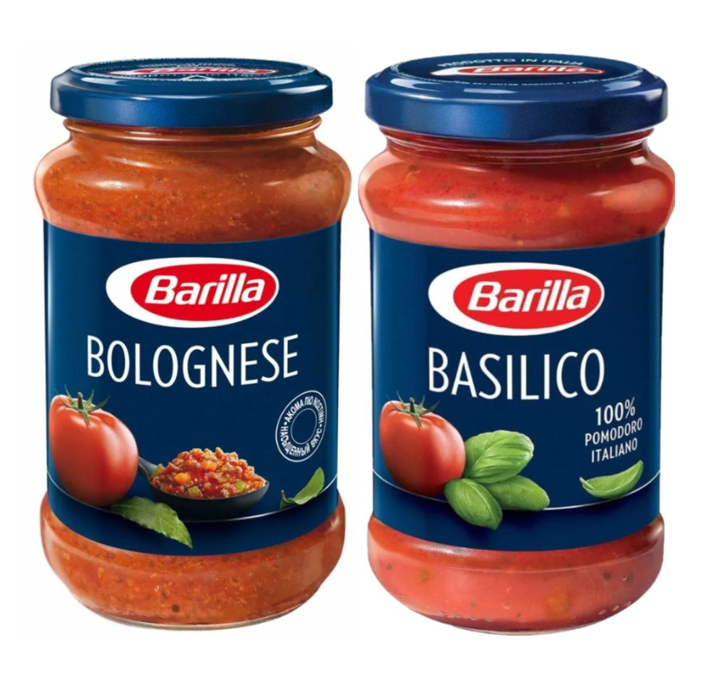 Соус Barilla томатный набор 800г - купить с доставкой по выгодным ценам ...