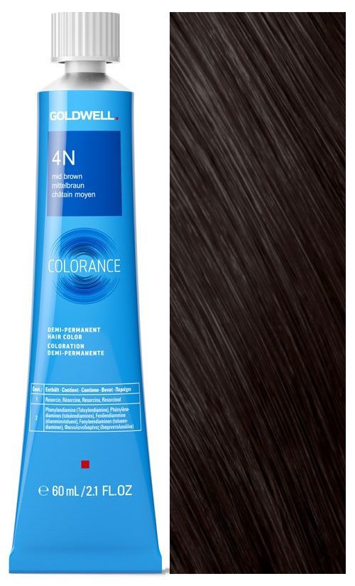 Goldwell Colorance 4N средне-коричневый 60 мл #1