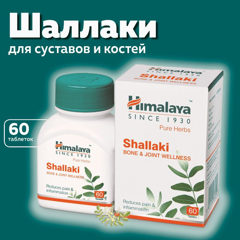 Шаллаки (Shallaki Himalaya), пищевая добавка для суставов и костей  #1