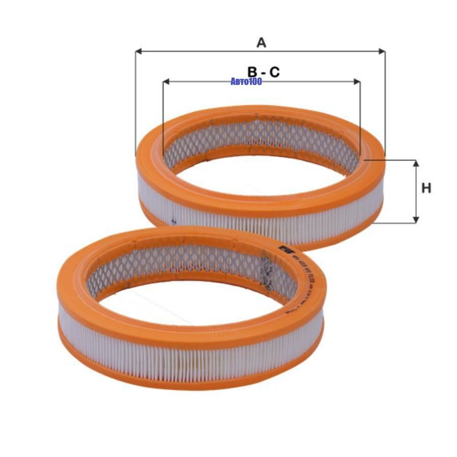 Fil Filter Фильтр воздушный арт. HPU4315 #1