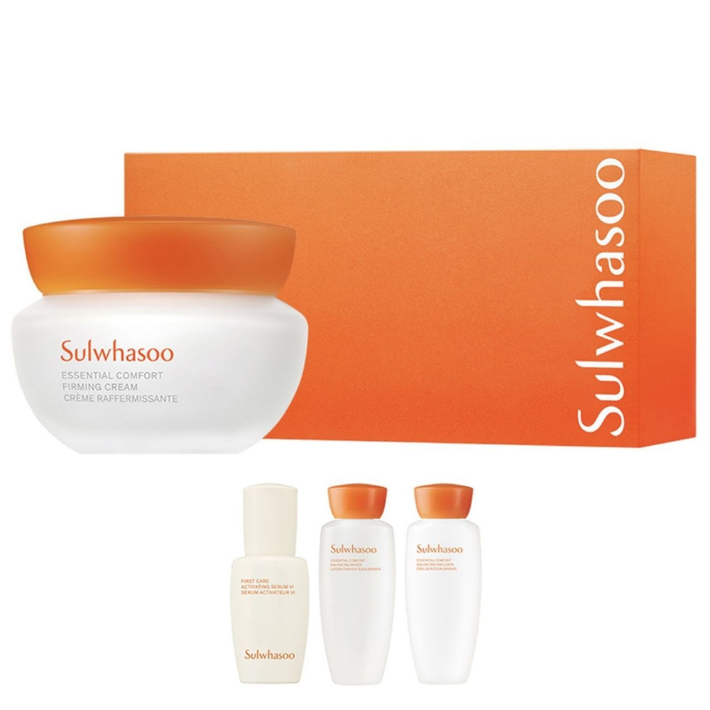 Sulwhasoo Essential Comfort Firming Cream Set / Укрепляющий лифтинг крем в подарочном наборе косметики. #1