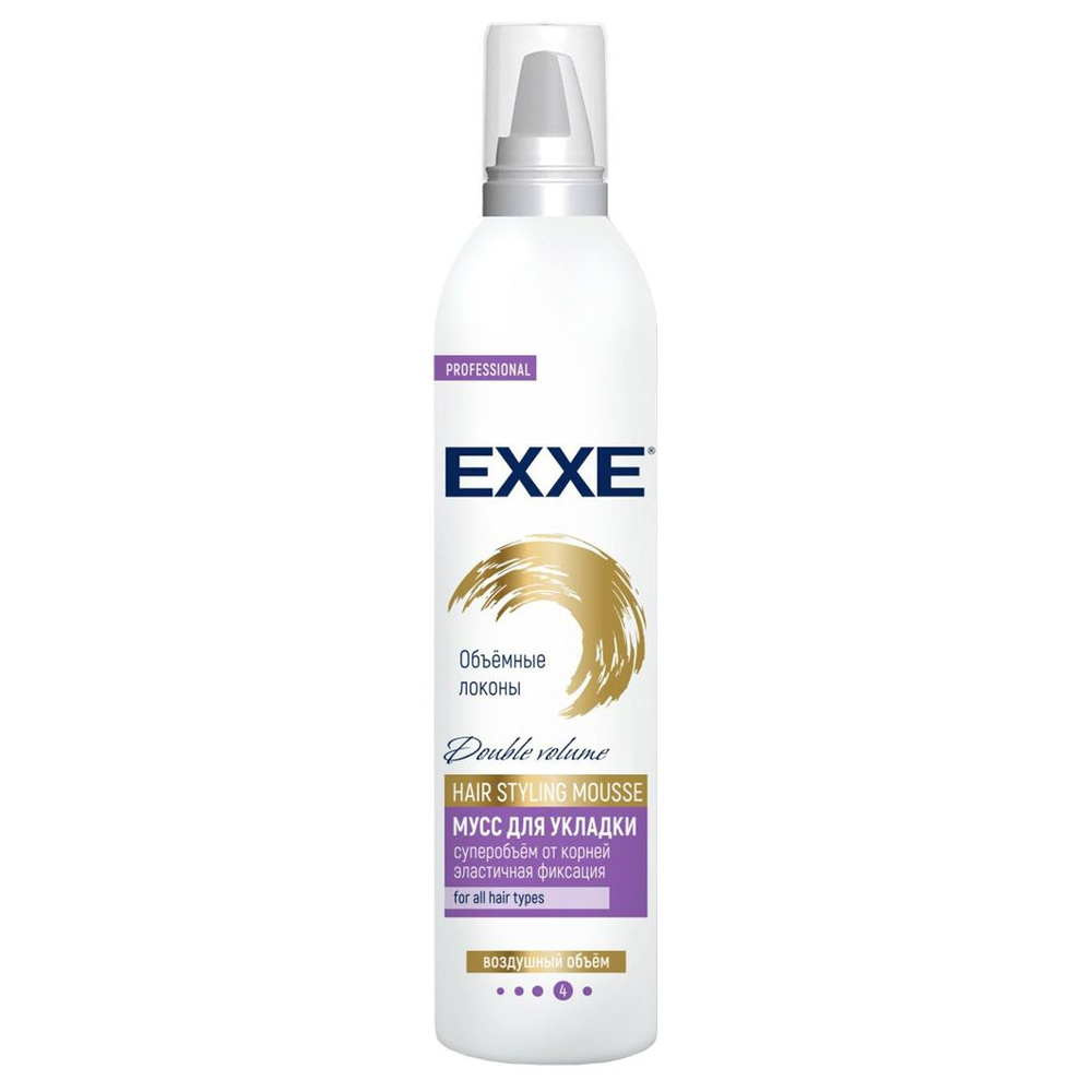 EXXE Мусс для укладки волос Объёмные локоны 250мл #1