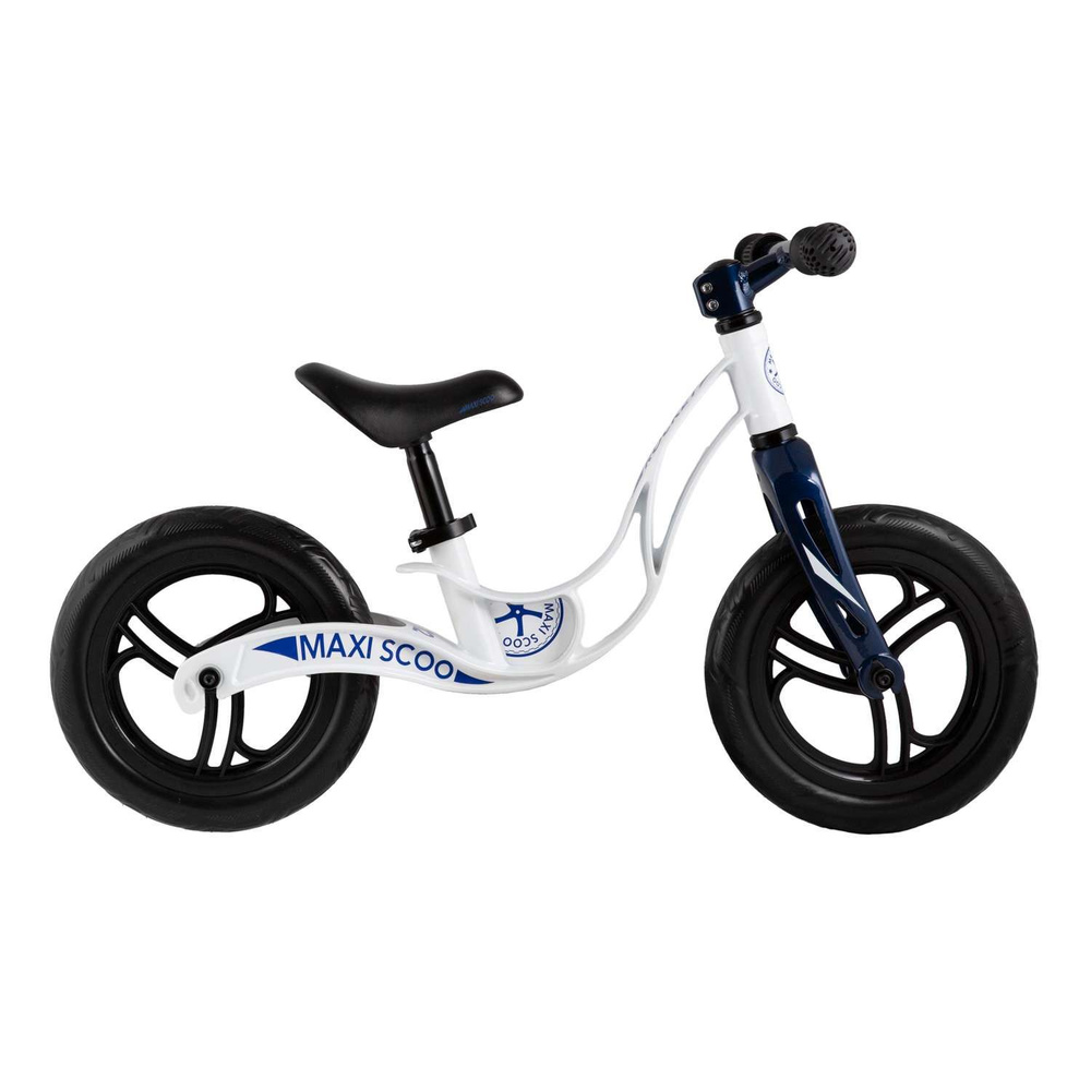 Детский беговел Maxiscoo Rocket стандарт плюс колеса ЭВА 12 белый ...