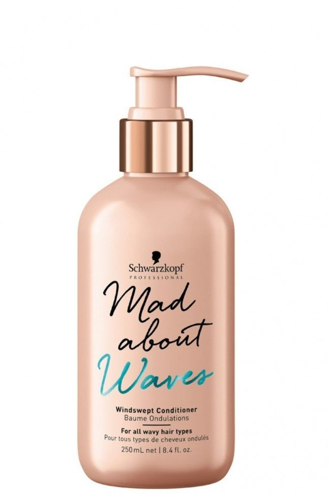 Schwarzkopf Professional Кондиционер для всех типов волнистых волос Mad About Waves Windswept Сonditioner #1