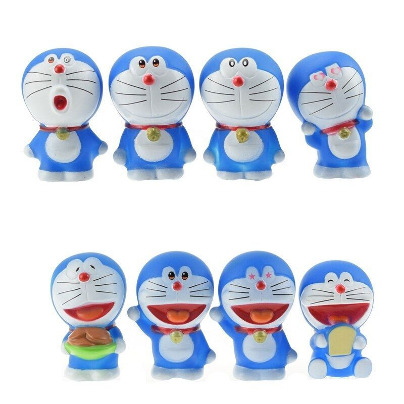 Набор фигурок Аниме Дораэмон / Doraemon 8шт (6см) #1