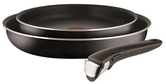 Набор сковород Tefal Ingenio BLACK, сковороды 24/28см+ ручка, 04181820 #1