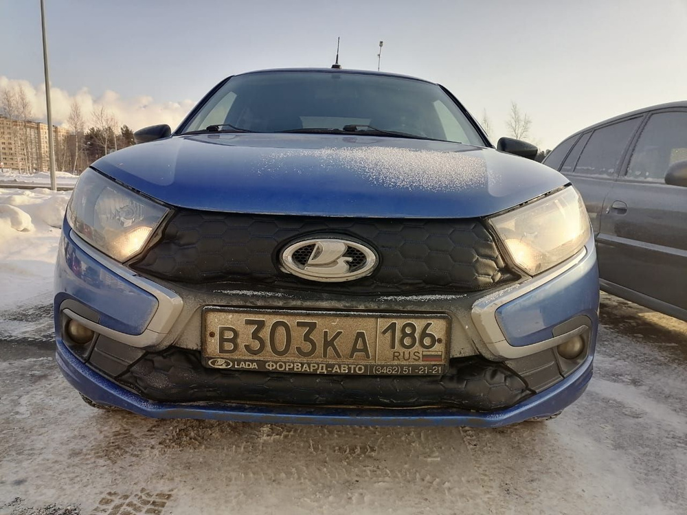 АВТОСТИЛЬ Утеплитель радиатора, арт. Lada Vesta 2015-2024 Комплект, 2 шт.  #1