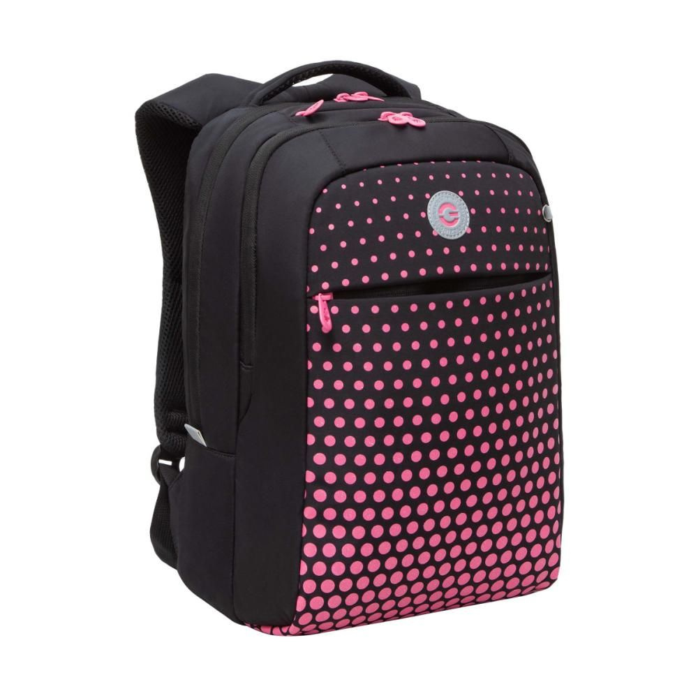 Рюкзак GRIZZLY RD-344-1 черный-розовый, 28x40x16 #1
