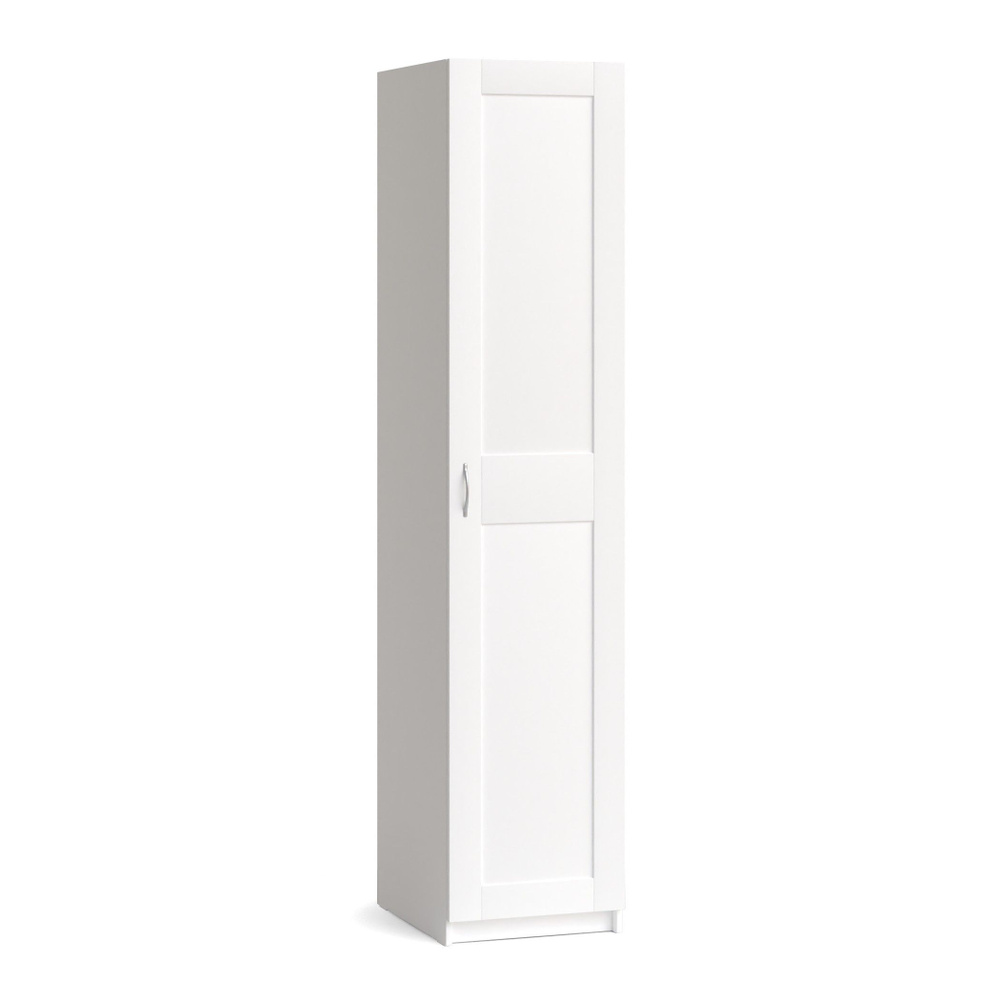 Шкаф Макс, 1 дверь, 50х61х233 см, белый, ШВЕДСКИЙ СТАНДАРТ #1