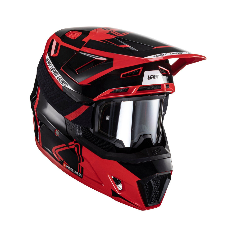 Мотошлем Leatt Moto 7.5 Helmet Kit (Red, M, 2024) #1