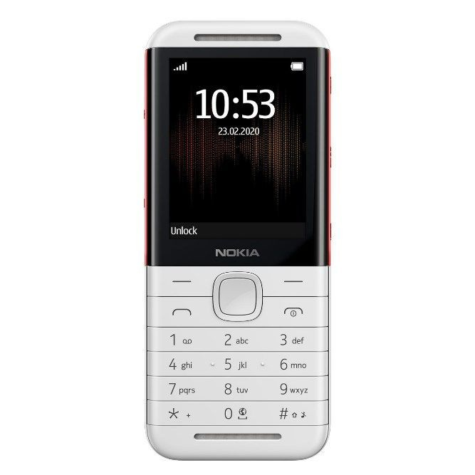 Nokia Мобильный телефон 5310 DSP (TA-1212), белый, красный #1