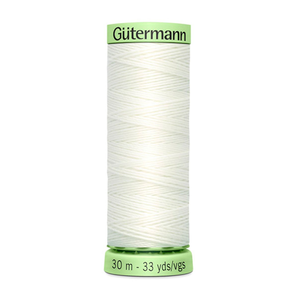 03 Нить Top Stitch 30/30 м для декоративной отстрочки, 100% полиэстер Gutermann 744506 (111 айвори)  #1