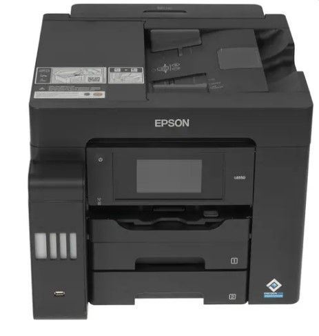 Epson МФУ Струйное L6550, черный #1