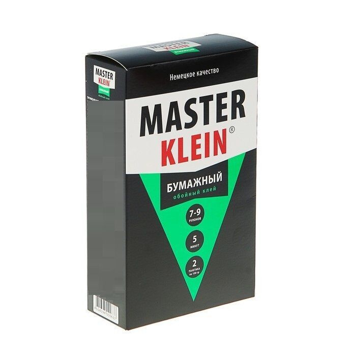 Клей обойный Master Klein, для бумажных обоев, 200 грамм, 2 штуки  #1