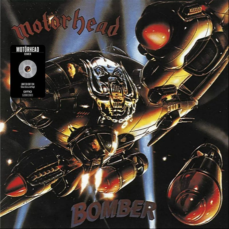 MOTORHEAD - Bomber, LP (Limited Edition, Reissue, Серебряный Винил) Виниловая пластинка  #1