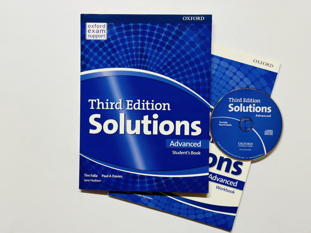 Комплект Solutions Advanced Third Edition: Student's Book + Workbook + CD | Falla Tim #1