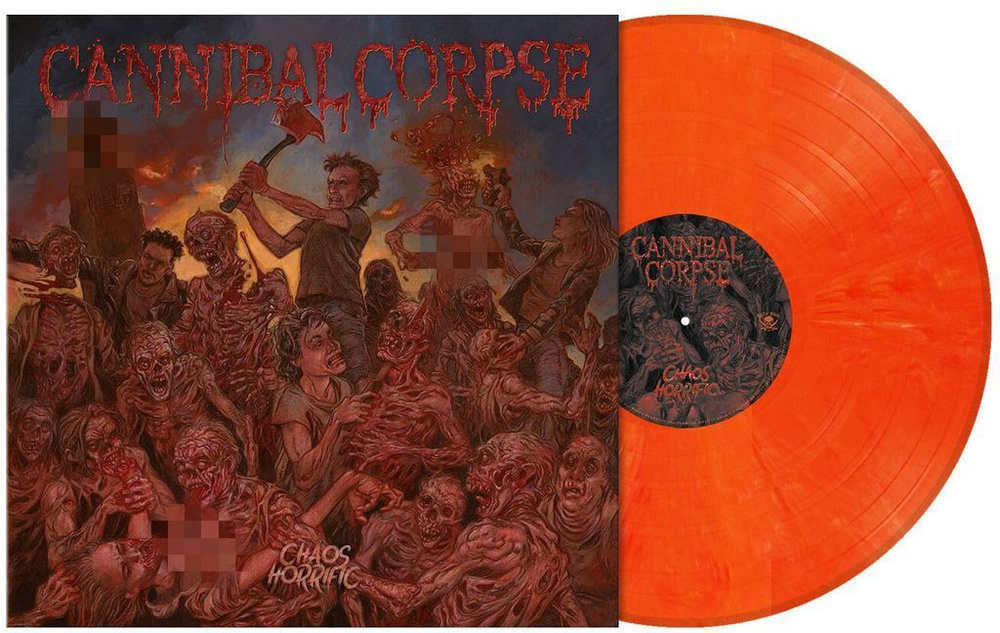 Cannibal Corpse - Chaos horrific LP bloodsun marbled Издание на цветном виниле #1