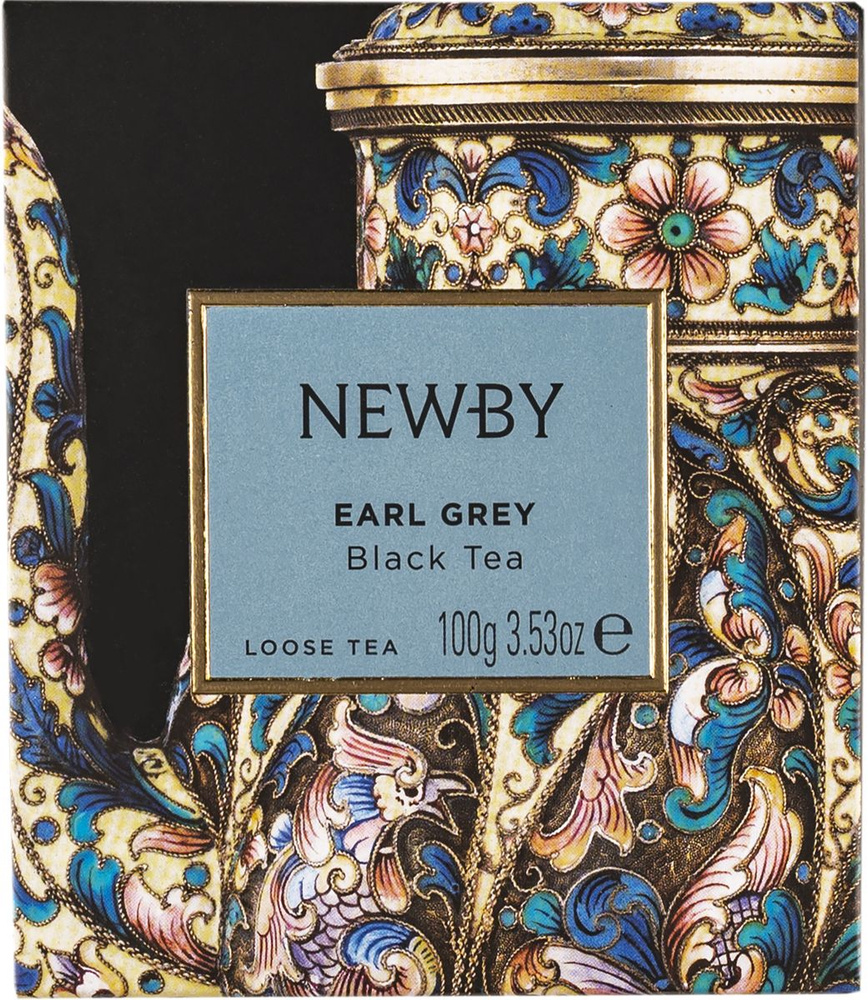 Чай черный Ньюби эрл грей Ньюби , 100 г ( в заказе 1 штука) #1