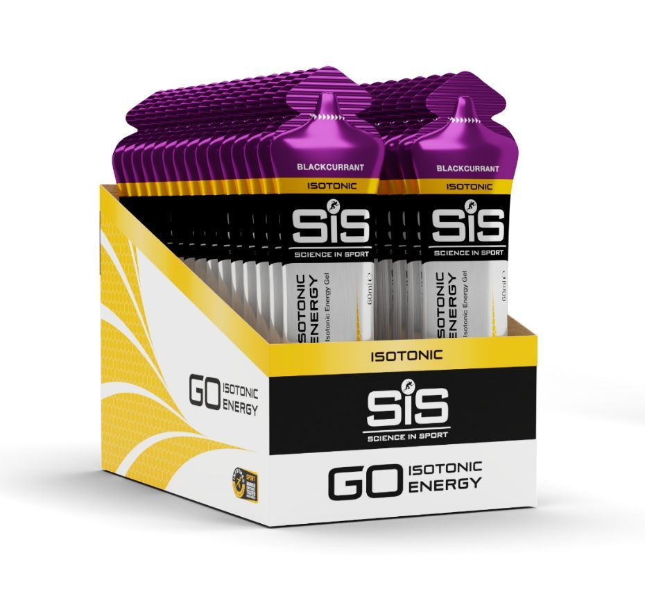 Гель энергетический SiS GO Isotonic Energy, Чёрная смородина, 60 мл, набор 30 шт.  #1