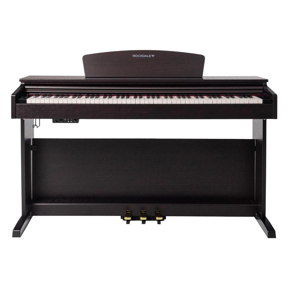 Цифровое фортепиано Rockdale Etude 128 Graded коричневое #1