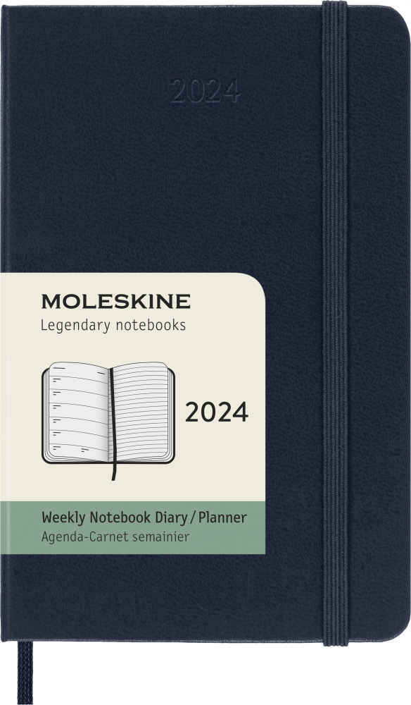 Еженедельник Moleskine CLASSIC WKNT Pocket 90x140мм 144стр #1