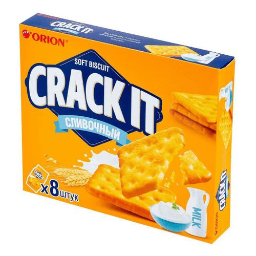 Печенье Orion Crack It Крекер сливочный затяжное 160 г #1