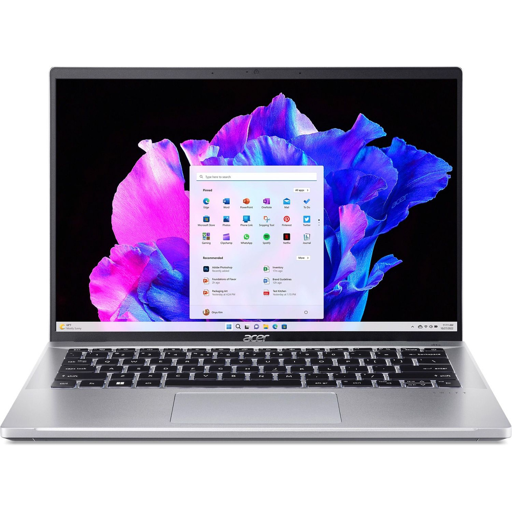 Acer Swift Go 14 SFG14-71-51EJ Ноутбук 14", Intel Core i5-1335U, RAM 16 ГБ, SSD 512 ГБ, Intel Iris Xe #1