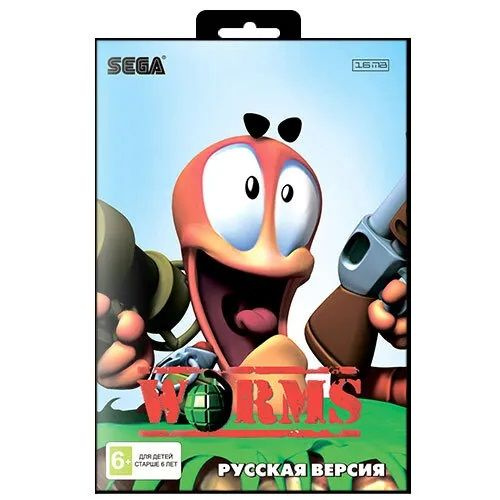 Игра для Sega Worms Червячки #1